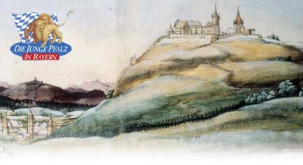 Zeichnung von Burglengenfeld